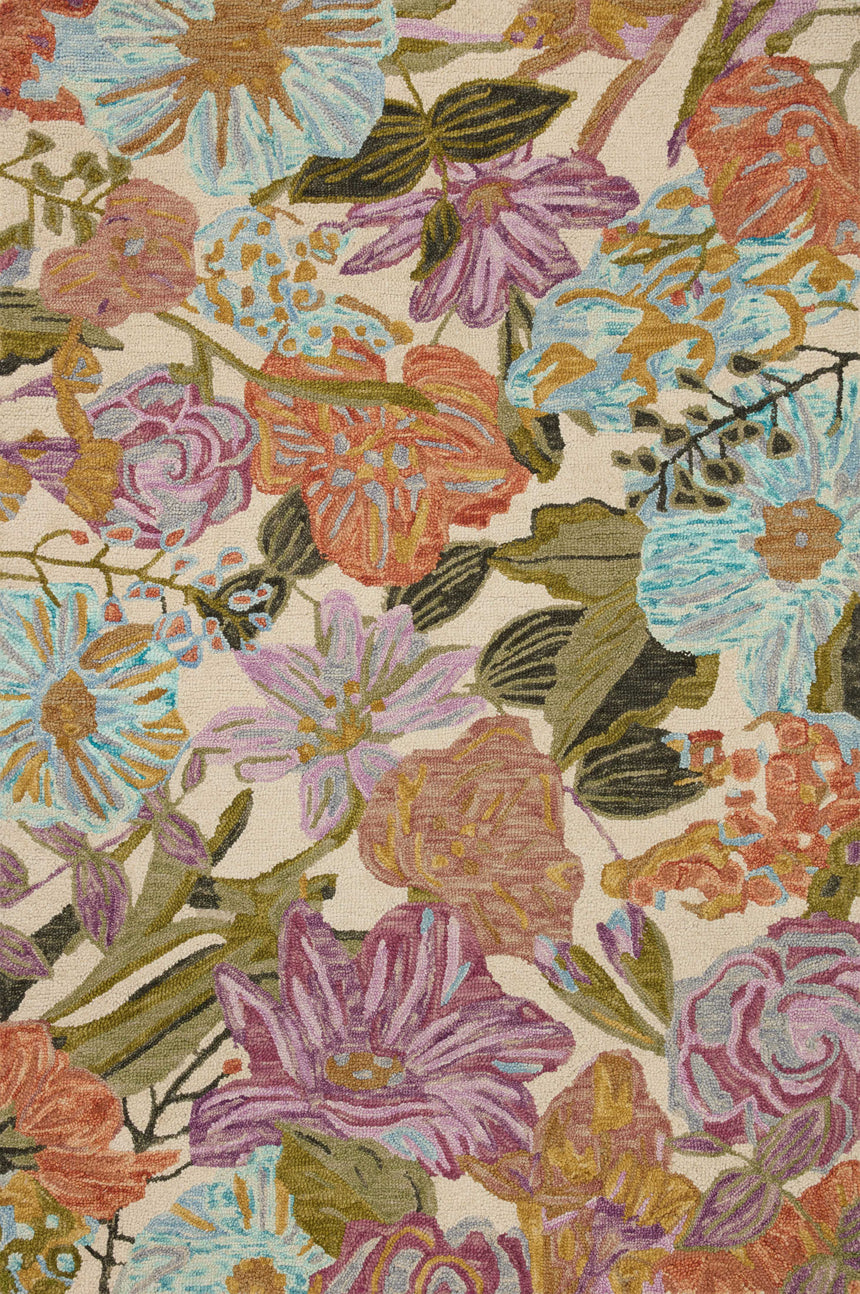 Belladonna Rug 04 | Ivory / Multi