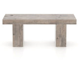 Canadel Loft Wood Bench 5054 in 42in Length, back view