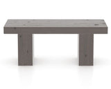 Canadel Loft Wood Bench 5054 in 29 Hazelnut Washed and 42in Length, front view