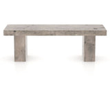 Canadel Loft Wood Bench 5054 in 54in Length, front view