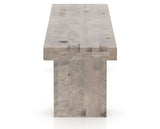 Canadel Loft Wood Bench 5054 in 54in Length, side view