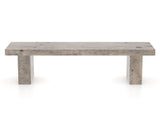Canadel Loft Wood Bench 5054 in 70in Length, front view
