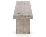 Canadel Loft Wood Bench 5054 in 70in Length, side view