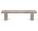 Canadel Loft Wood Bench 5054 in 70in Length, back view