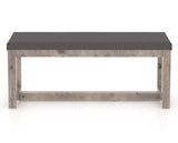 Canadel Loft Upholstered Bench 5070 in 46.5in Length, front view