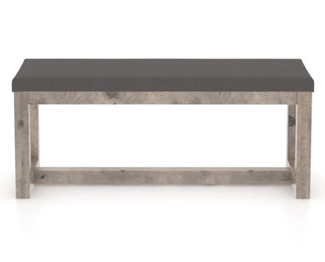 Canadel Loft Upholstered Bench 5070 in 46.5in Length, front view