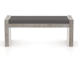Canadel Loft Upholstered Bench 5073 in 46in Length, front view