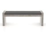 Canadel Loft Upholstered Bench 5073 in 56in Length, front view