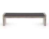 Canadel Loft Upholstered Bench 5073 in 70in Length, front view