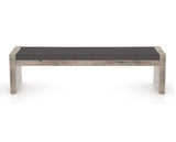 Canadel Loft Upholstered Bench 5073 in 70in Length, back view