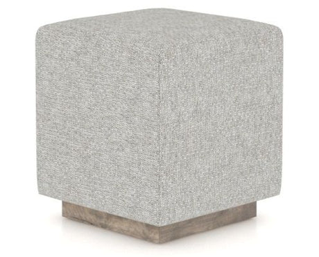 Canadel Loft Upholstered Bench 5169 in 7C Fabric and 08 Shadow, three-quarter view