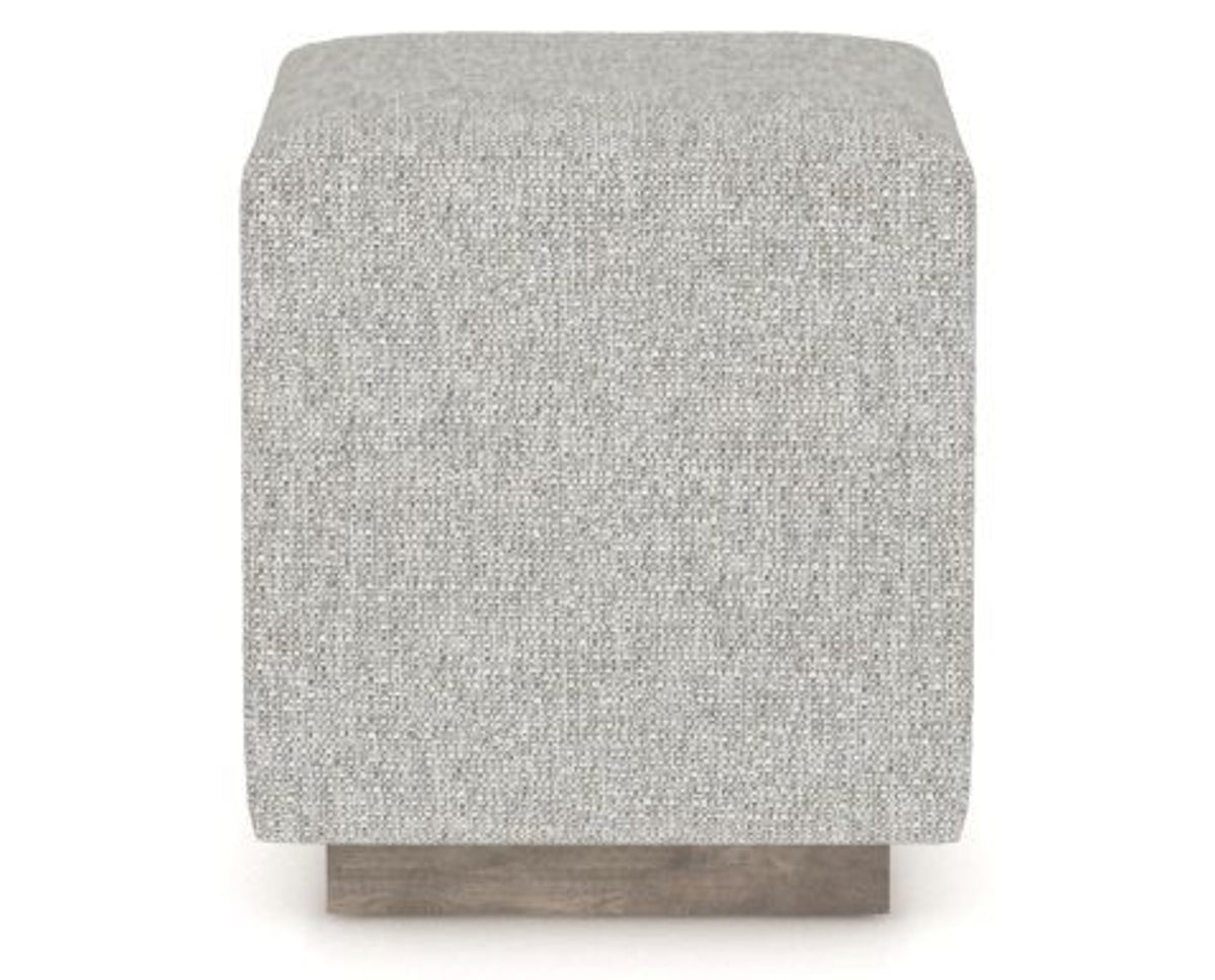 Canadel Loft Upholstered Bench 5169 in 7C Fabric and 08 Shadow, front view