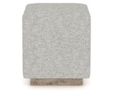 Canadel Loft Upholstered Bench 5169 in 7C Fabric and 08 Shadow, side view