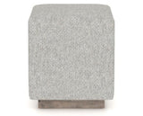 Canadel Loft Upholstered Bench 5169 in 7C Fabric and 08 Shadow, back view