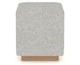 Canadel Loft Upholstered Bench 5169 in 7C Fabric and 20 Caramel Washed, front view