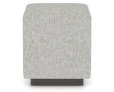 Canadel Loft Upholstered Bench 5169 in 7C Fabric and 59 Davy's Grey, front view