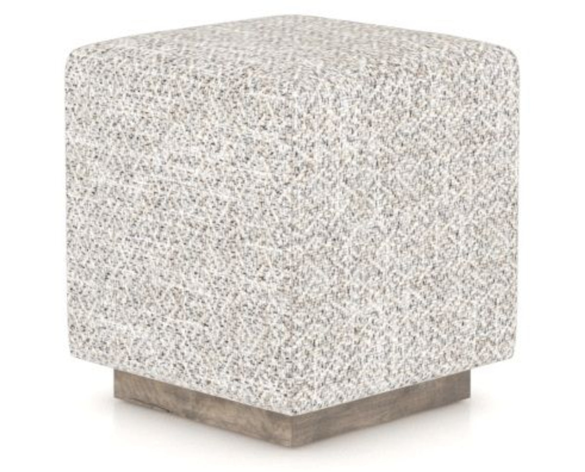 Canadel Loft Upholstered Bench 5169 in FP Crypton® and 08 Shadow, three-quarter view
