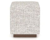 Canadel Loft Upholstered Bench 5169 in FP Crypton® and 19 Cognac Washed, side view