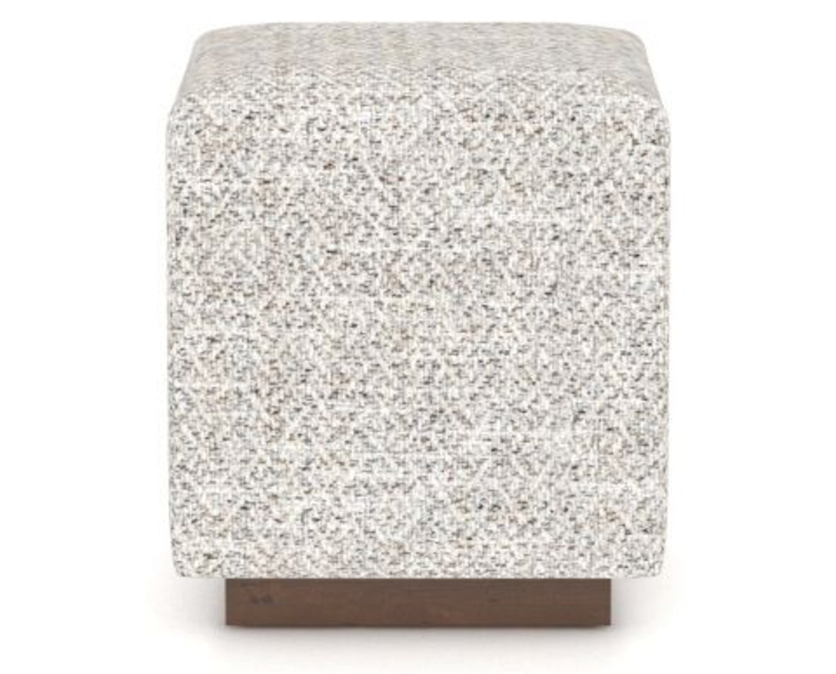 Canadel Loft Upholstered Bench 5169 in FP Crypton® and 19 Cognac Washed, side view