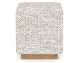 Canadel Loft Upholstered Bench 5169 in FP Crypton® and 20 Caramel Washed, side view
