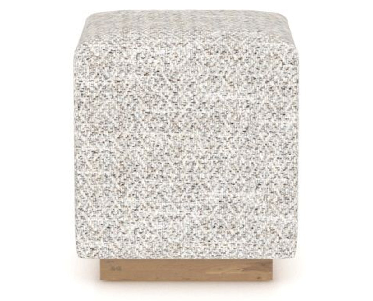 Canadel Loft Upholstered Bench 5169 in FP Crypton® and 20 Caramel Washed, side view