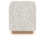 Canadel Loft Upholstered Bench 5169 in FP Crypton® and 20 Caramel Washed, back view