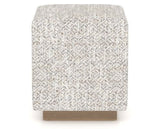 Canadel Loft Upholstered Bench 5169 in FP Crypton® and 25 Pecan Washed, front view