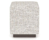 Canadel Loft Upholstered Bench 5169 in FP Crypton® and 29 Hazelnut Washed, side view