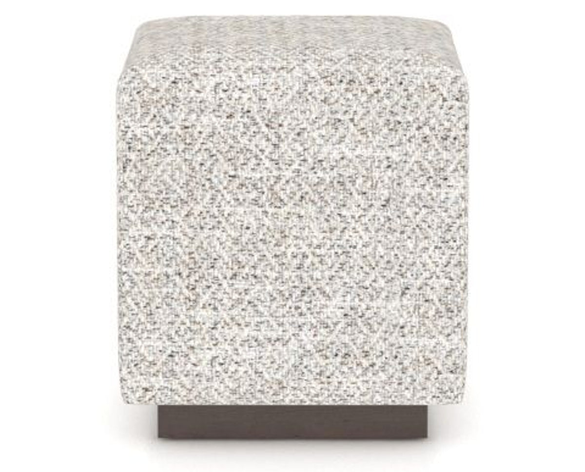 Canadel Loft Upholstered Bench 5169 in FP Crypton® and 29 Hazelnut Washed, side view