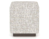 Canadel Loft Upholstered Bench 5169 in FP Crypton® and 29 Hazelnut Washed, back view