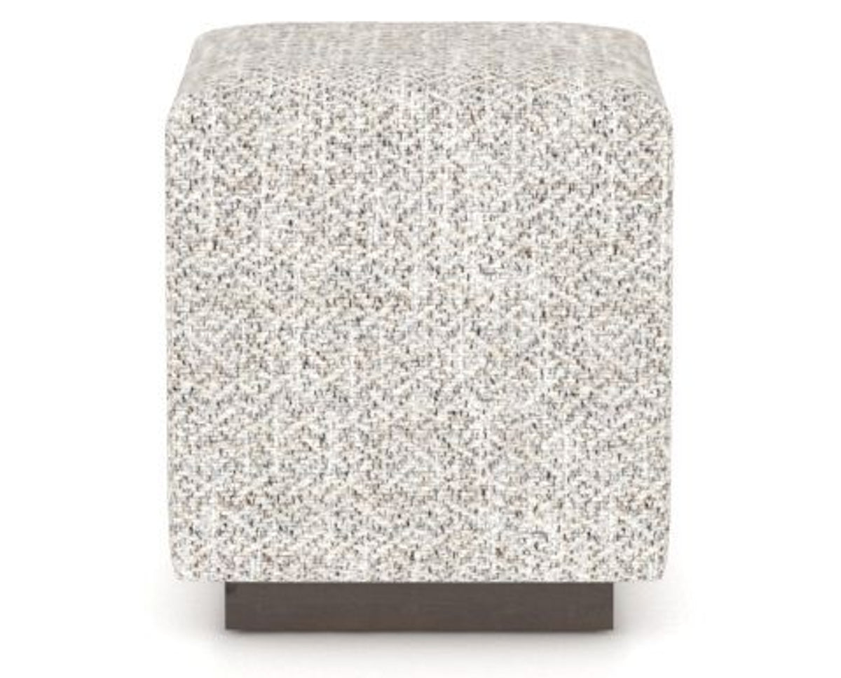 Canadel Loft Upholstered Bench 5169 in FP Crypton® and 29 Hazelnut Washed, back view