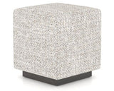 Canadel Loft Upholstered Bench 5169 in FP Crypton® and 59 Davy's Grey, three-quarter view