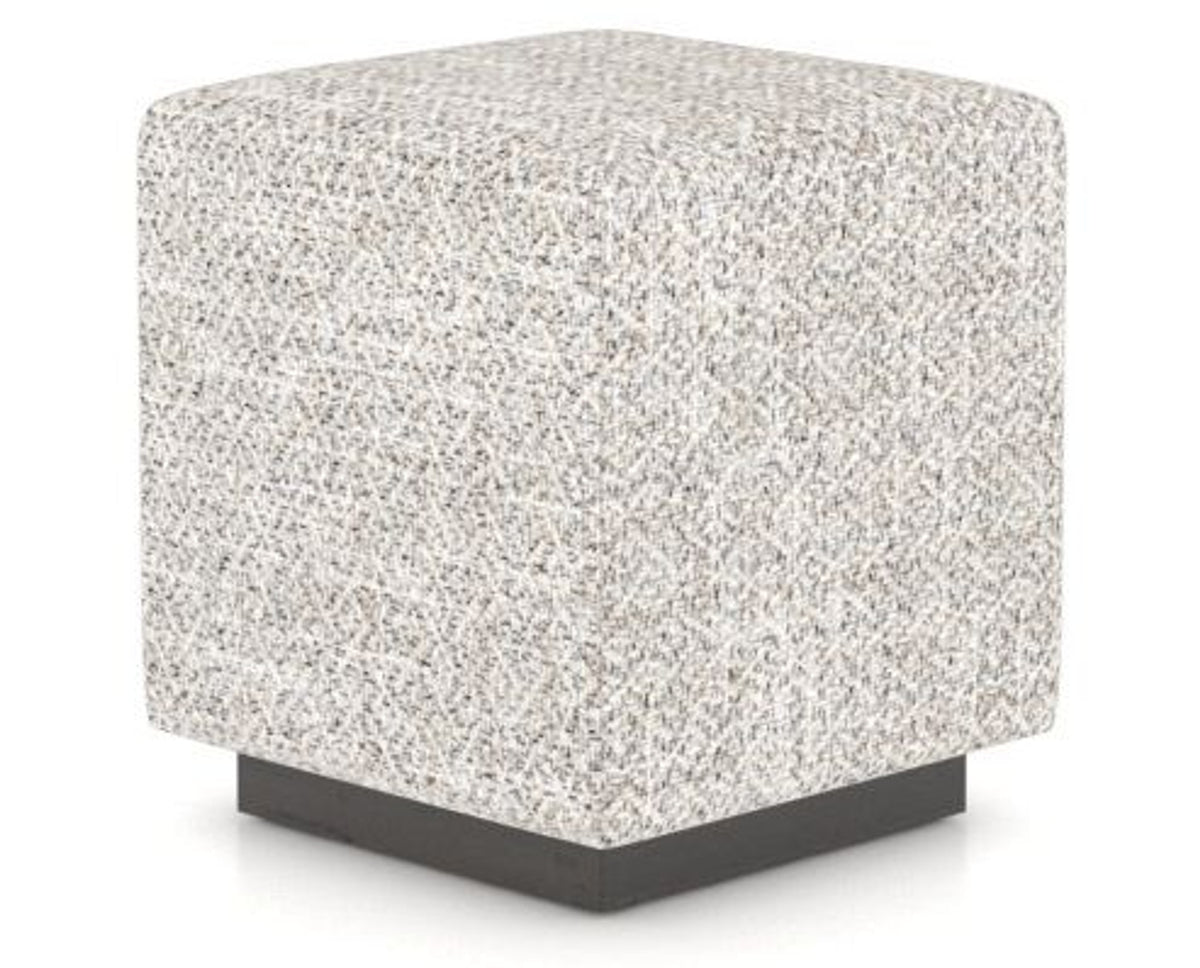 Canadel Loft Upholstered Bench 5169 in FP Crypton® and 59 Davy's Grey, three-quarter view