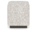 Canadel Loft Upholstered Bench 5169 in FP Crypton® and 59 Davy's Grey, back view