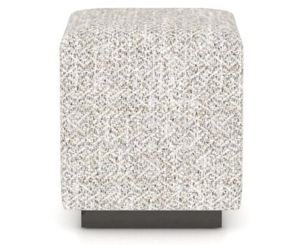 Canadel Loft Upholstered Bench 5169 in FP Crypton® and 59 Davy's Grey, back view