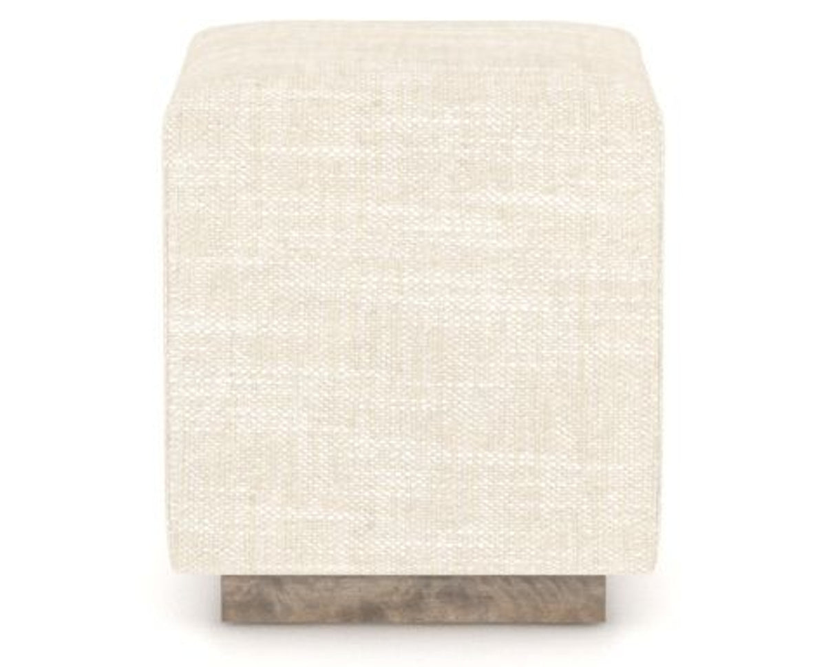 Canadel Loft Upholstered Bench 5169 in FT InsideOut® and 08 Shadow, side view