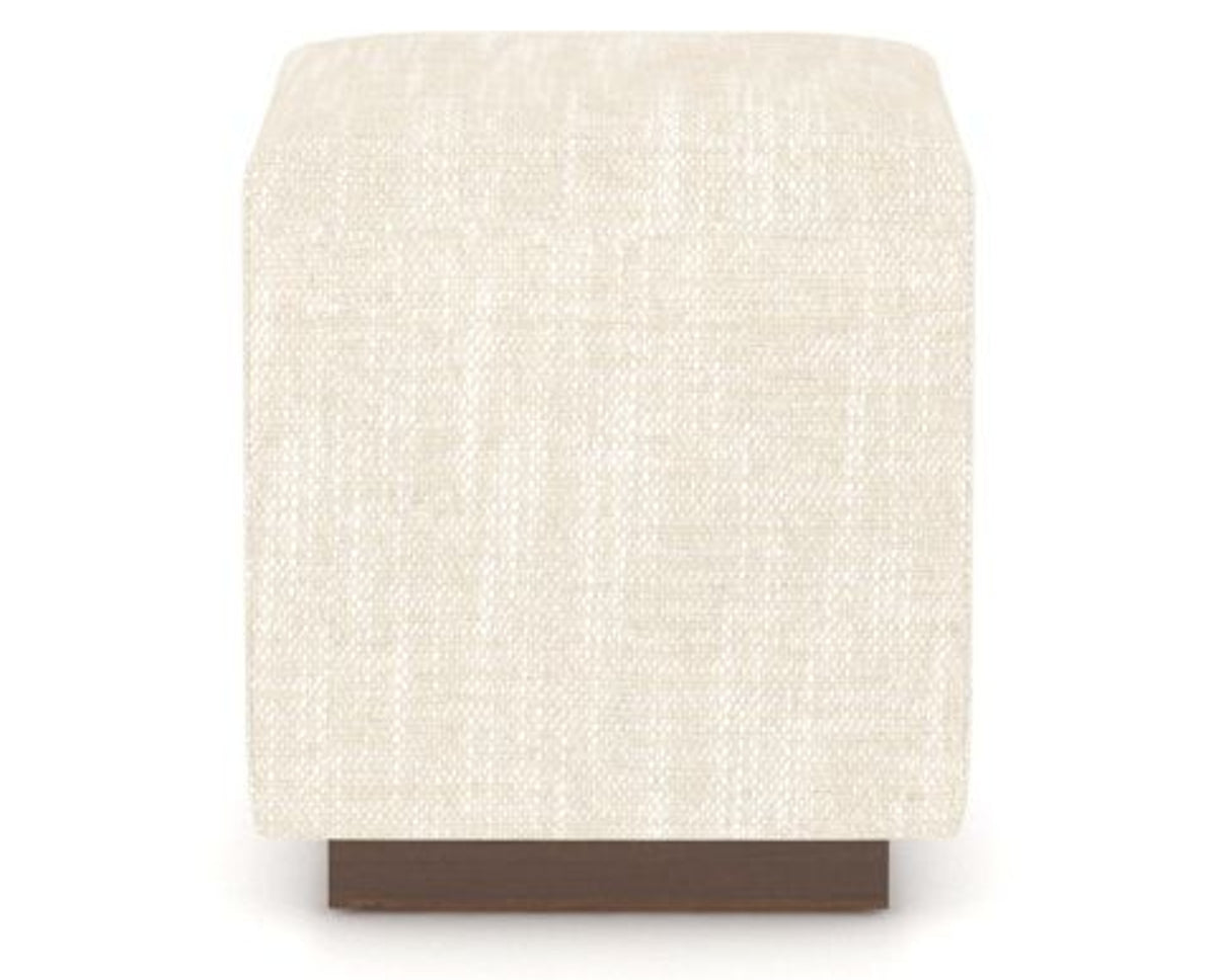 Canadel Loft Upholstered Bench 5169 in FT InsideOut® and 19 Cognac Washed, front view