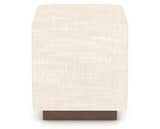 Canadel Loft Upholstered Bench 5169 in FT InsideOut® and 19 Cognac Washed, side view