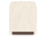 Canadel Loft Upholstered Bench 5169 in FT InsideOut® and 19 Cognac Washed, back view