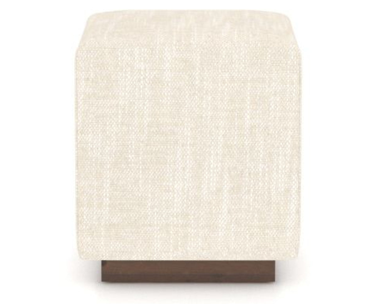 Canadel Loft Upholstered Bench 5169 in FT InsideOut® and 19 Cognac Washed, back view