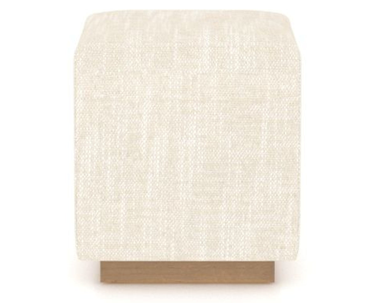 Canadel Loft Upholstered Bench 5169 in FT InsideOut® and 20 Caramel Washed, front view