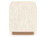 Canadel Loft Upholstered Bench 5169 in FT InsideOut® and 20 Caramel Washed, back view
