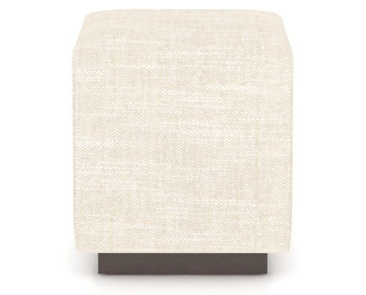 Canadel Loft Upholstered Bench 5169 in FT InsideOut® and 29 Hazelnut Washed, side view