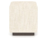 Canadel Loft Upholstered Bench 5169 in FT InsideOut® and 29 Hazelnut Washed, back view