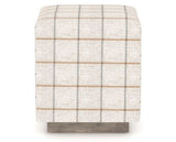 Canadel Loft Upholstered Bench 5169 in OZ Fabric and 08 Shadow, front view