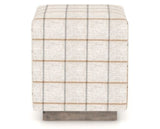 Canadel Loft Upholstered Bench 5169 in OZ Fabric and 08 Shadow, back view