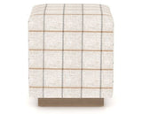 Canadel Loft Upholstered Bench 5169 in OZ Fabric and 25 Pecan Washed, front view