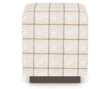 Canadel Loft Upholstered Bench 5169 in OZ Fabric and 29 Hazelnut Washed, front view