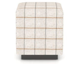 Canadel Loft Upholstered Bench 5169 in OZ Fabric and 59 Davy's Grey, front view