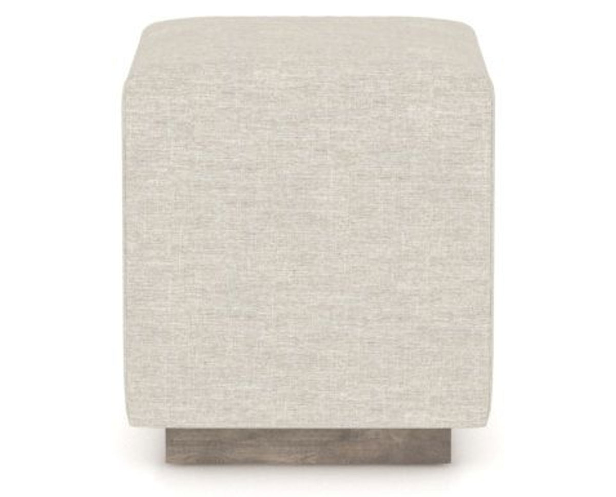 Canadel Loft Upholstered Bench 5169 in TB Fabric and 08 Shadow, front view